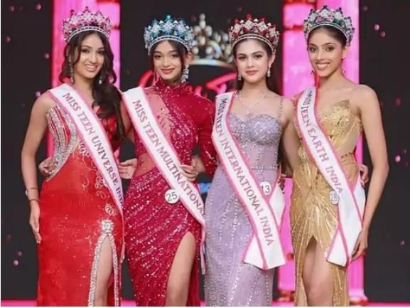Rajasthan News Divya Wadhwa won Miss Teen Diva title in Jaipur, Aarna Chaturvedi was runner up