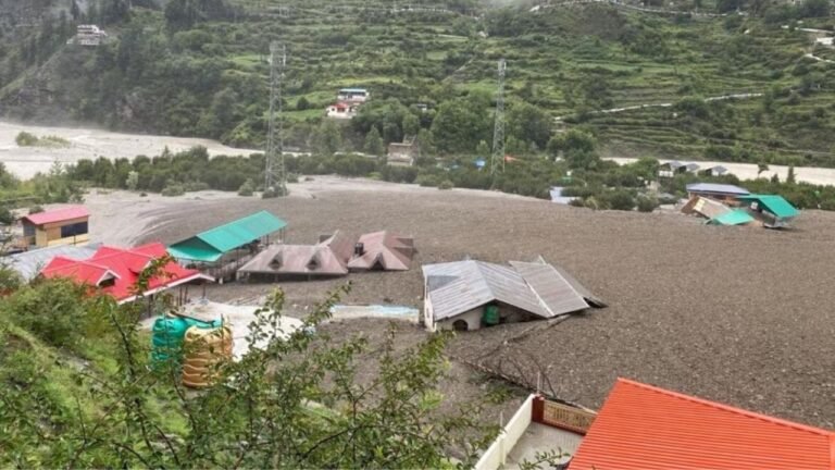 Cloud burst in Uttarkashi