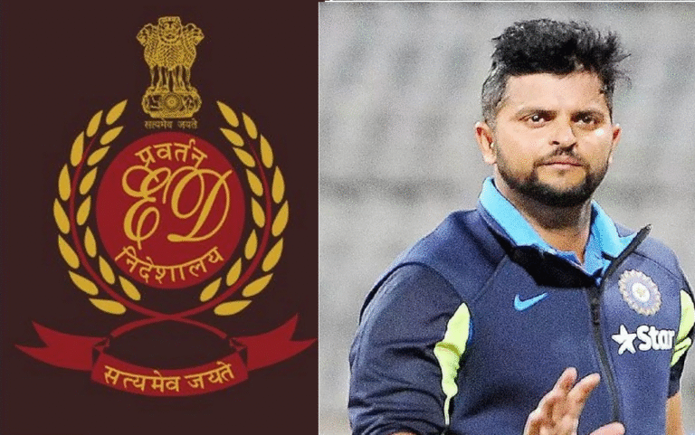 Suresh Raina ED Office