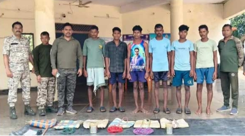 CG News: छत्तीसगढ़ के बीजापुर में एक लाख के इनामी सहित सात नक्सली गिरफ्तार...