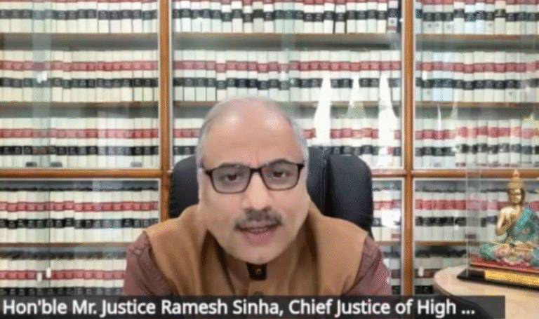Chief Justice Ramesh Sinha