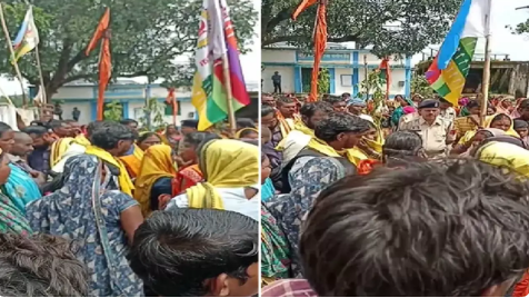 CG News: कबीरधाम जिले के कामठी गांव में दुर्गा पंडाल को उखाड़ फेंका, दो पक्ष आपस में भिड़े...