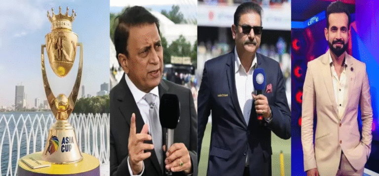 Commentary Panel for Asia Cup
