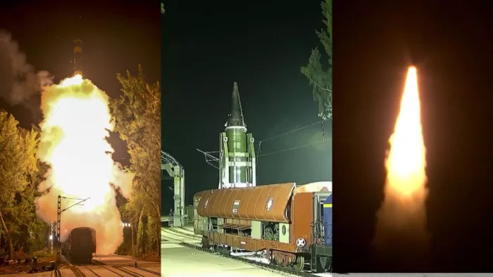 DRDO Agni-Prime missile testing