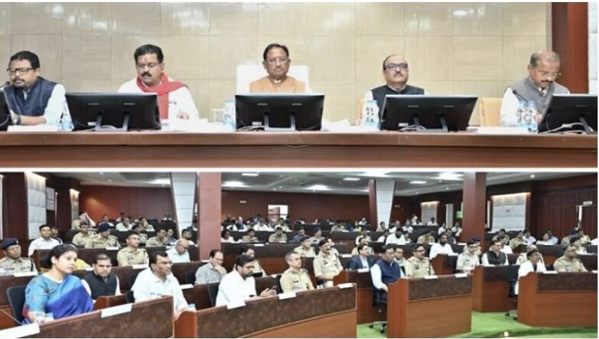 SP Conference: सीएम विष्णुदेव साय की अध्यक्षता में एसपी कॉन्फ्रेंस शुरू, 3 घंटे चलेगी पुलिस कप्तानों की क्लास, शाम को वन अफसरों से करेंगे चर्चा