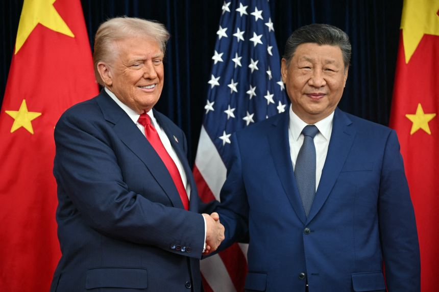 Donald Trump and Xi Jinping Donald Trump and Xi Jinping