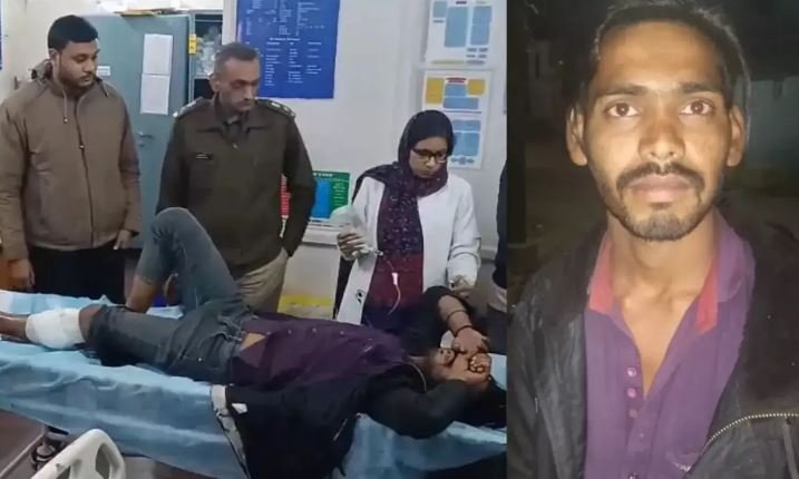 MP News, Salman, accused of raping a 6-year-old girl, is encountered and hospitalized.