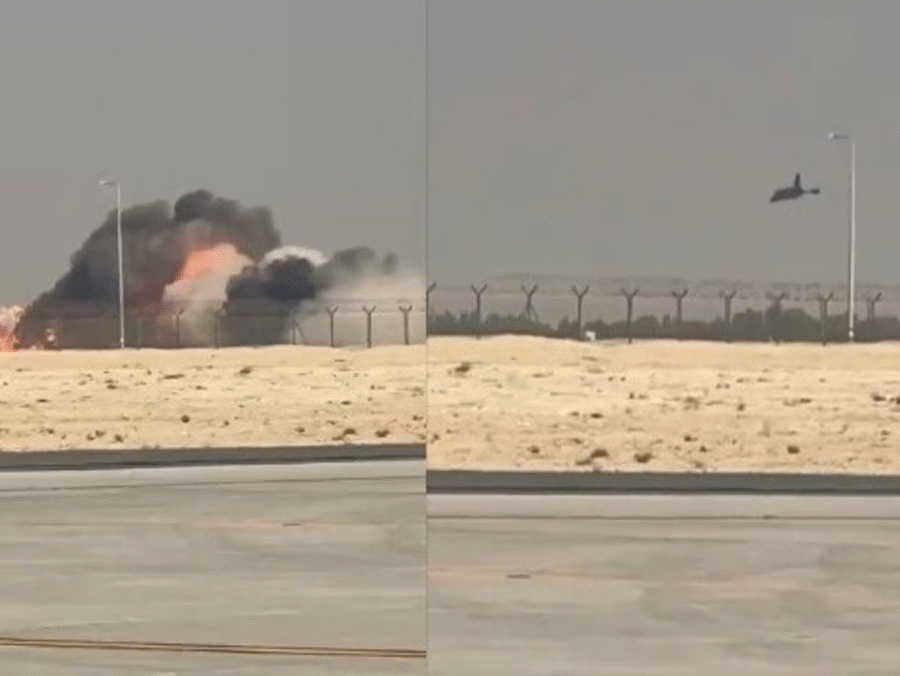 Tejas Crash Dubai Air Show
