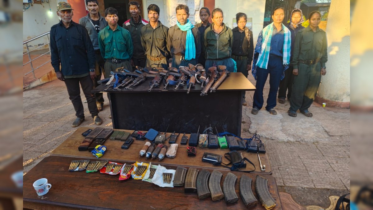 Naxalites Surrender Naxalites Surrender