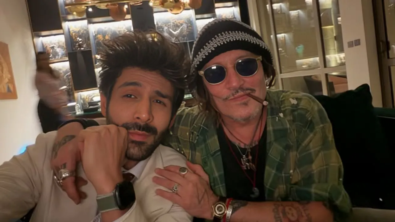 Kartik Aaryan-Johnny Depp
