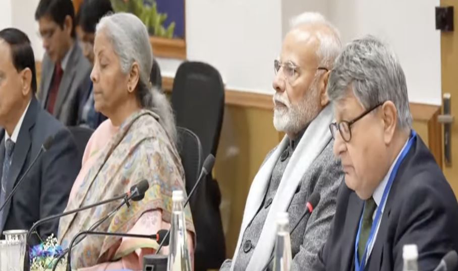 Union Budget 2026-27: आम बजट से पहले पीएम मोदी की अर्थशास्त्रियों संग महामंथन शुरु, देश की इकोनॉमी पर उद्योग जगत से चर्चा कर रहे हैं प्रधानमंत्री Union Budget 2026-27: आम बजट से पहले पीएम मोदी की अर्थशास्त्रियों संग महामंथन शुरु, देश की इकोनॉमी पर उद्योग जगत से चर्चा कर रहे हैं प्रधानमंत्री