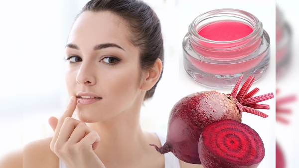 Homemade Natural Beetroot Lip Balm