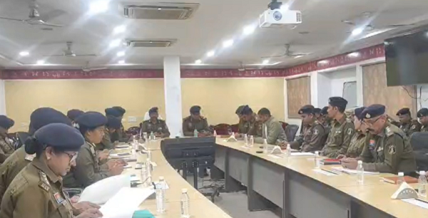 Raipur Police Meeting