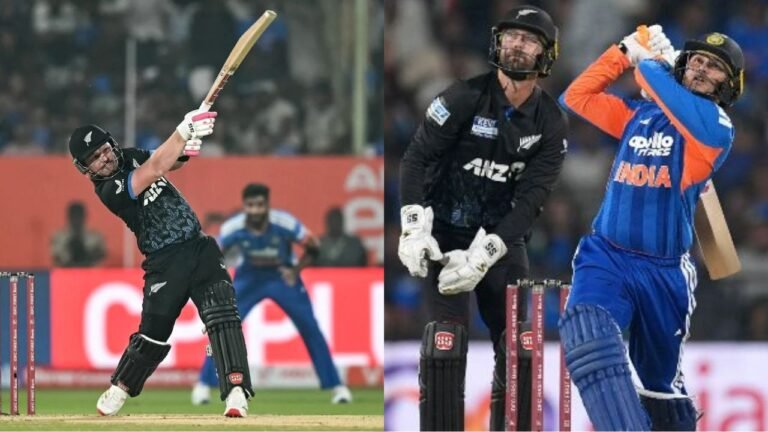 IND vs NZ 4th T20I: न्यूजीलैंड ने भारत के सामने रखा 216 रनों का लक्ष्य, सीफर्ट ने खेली तूफानी पारी, अभिषेक शर्मा पहली गेंद पर आउट