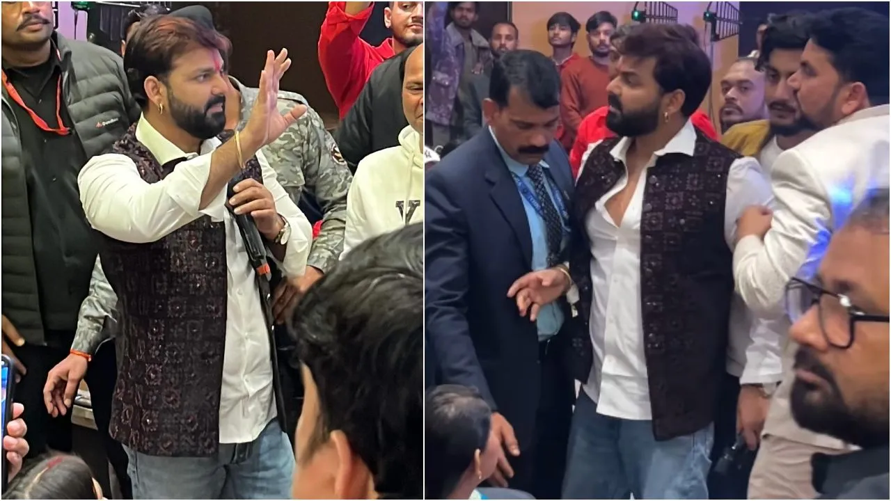 Pawan Singh : बर्थडे पार्टी में पवन सिंह का गुस्सा हुआ वायरल, वीडियो में शख्स की ओर बढ़ते दिखे ‘पावर स्टार’, जानिए पूरा मामला