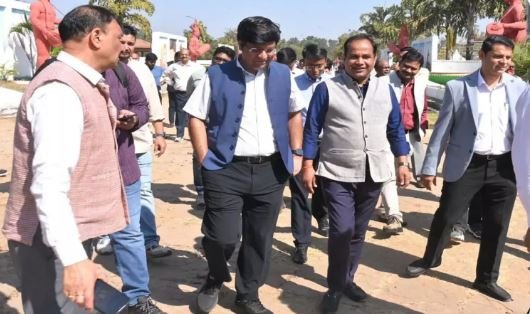 Preparations for Raipur Literature Festival 2026 are in full swing