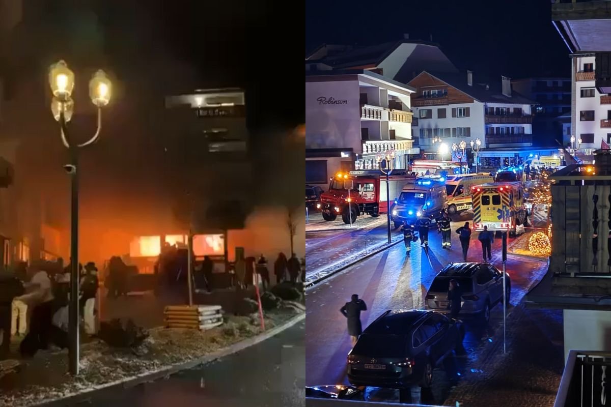 Switzerland Blast : स्विट्जरलैंड में नए साल का जश्न मातम में बदला, क्रांस-मोंटाना रिसॉर्ट धमाके में 40 की मौत