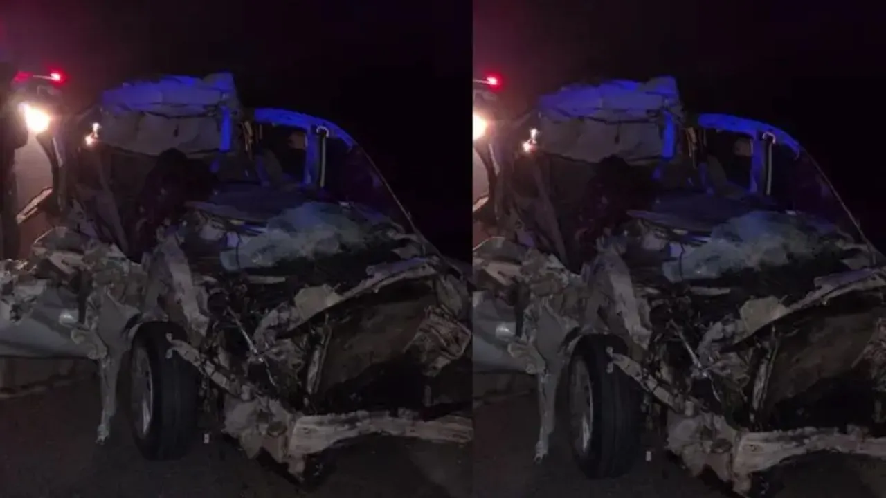 Road Accident : दिल्ली-मुंबई एक्सप्रेसवे पर हादसा, तेज रफ्तार कार ट्रक में घुसी, 4 लोगों की मौत
