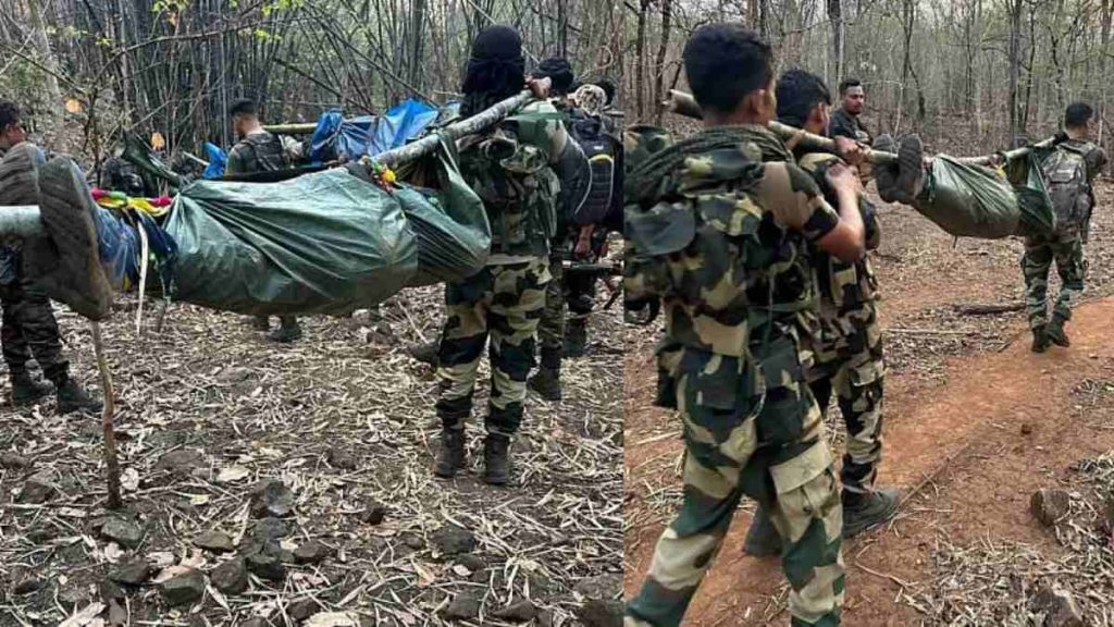 Bijapur Encounter Update : मुठभेड़ के बाद 6 माओवादियों के शव बरामद, 4 महिला कैडर ढेर, DVCM दिलीप बेड़जा की हुई पहचान