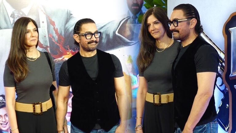 Aamir Khan Gauri Spratt: गर्लफ्रेंड गौरी स्प्रैट का हाथ थामे ‘हैप्पी पटेल’ की स्क्रीनिंग में पहुंचे आमिर खान, वीडियो VIRAL
