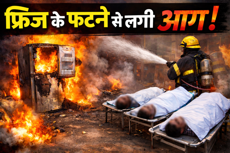 Mumbai : फ्रिज के फटने से लगी आग, 3 लोगों की मौत, जांच में जुटी पुलिस