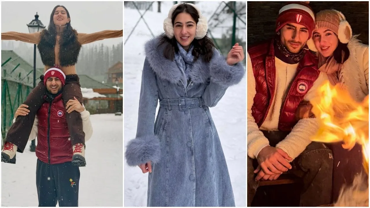 Sara Ali Khan New Year Vacation Photos: पटौदी पैलेस में सादगी भरा न्यू ईयर, सारा अली खान ने भाई इब्राहिम और परिवार संग मनाए खास पल Sara Ali Khan New Year Vacation Photos: पटौदी पैलेस में सादगी भरा न्यू ईयर, सारा अली खान ने भाई इब्राहिम और परिवार संग मनाए खास पल