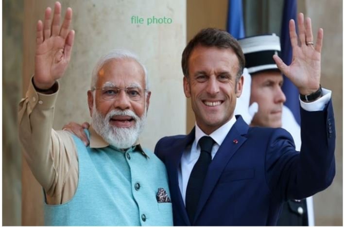 Emmanuel Macron India visit