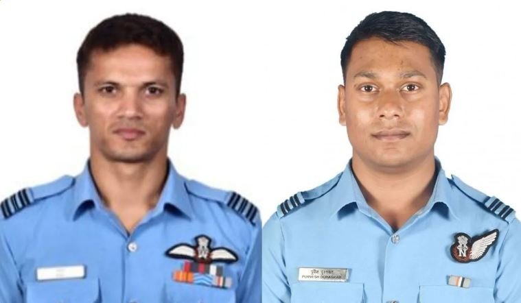 Squadron Leader Anuj and Flight Lieutenant Purvesh Duragkar martyred in Sukhoi-30 crash
