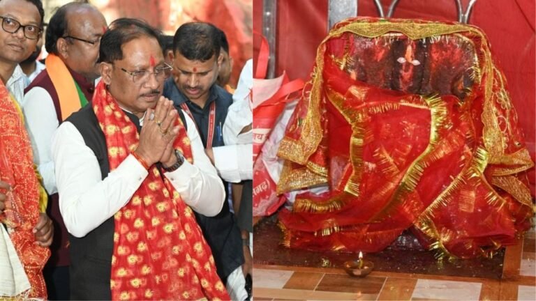 CG News : मुख्यमंत्री विष्णु देव साय ने कुदरगढ़ी माता मंदिर में पूजा-अर्चना कर की प्रदेशवासियों की सुख-समृद्धि की कामना