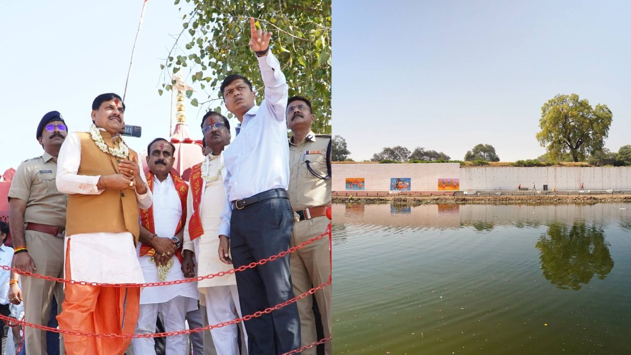 MP News : मुख्यमंत्री डॉ. मोहन यादव ने क्षिप्रा नदी पर निर्माणधीन घाटों का किया निरीक्षण, कहा- श्रद्धालुओं को सुविधाएँ उपलब्ध कराने में नहीं रखी जाएगी कोई कमी MP News : मुख्यमंत्री डॉ. मोहन यादव ने क्षिप्रा नदी पर निर्माणधीन घाटों का किया निरीक्षण, कहा- श्रद्धालुओं को सुविधाएँ उपलब्ध कराने में नहीं रखी जाएगी कोई कमी