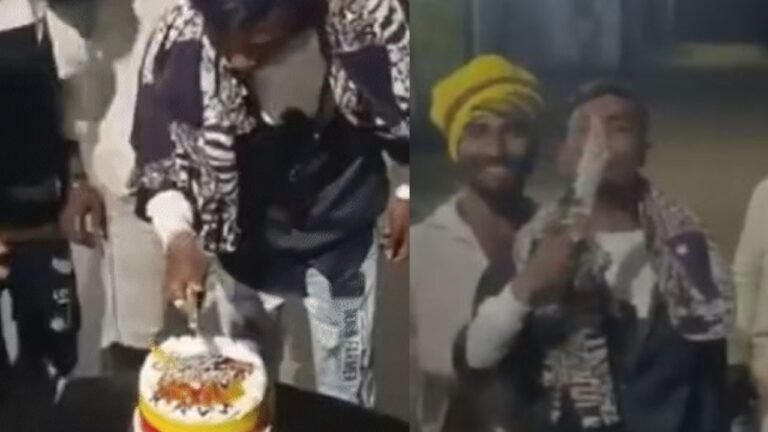 Raipur City News : सड़क पर चाकू से काटा केक, वीडियो वायरल होने पर पुलिस ने बर्थडे बॉय को किया गिरफ्तार