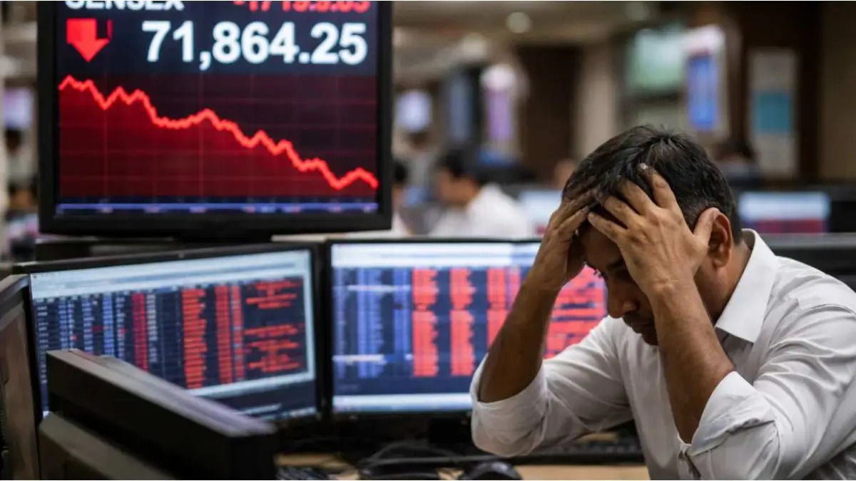 Indian Stock Market March 30: बाजार में ब्लैक मंडे, निवेशकों के 6 लाख करोड़ रुपए डूबे,बिकावाली के दवाब में फिसले सेंसेक्स और निफ्टी