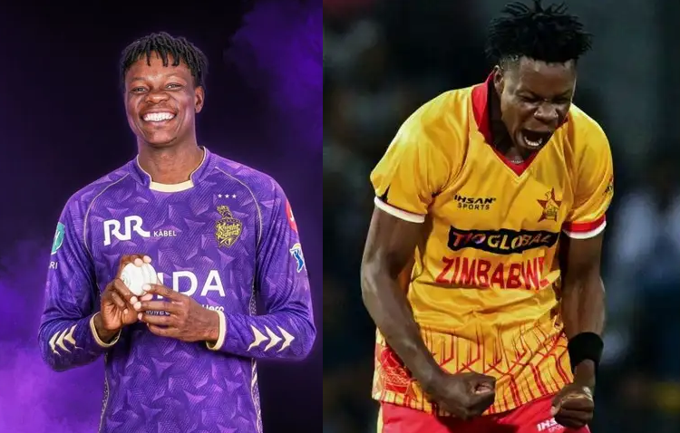 Blessing Muzarabani joins KKR Blessing Muzarabani joins KKR
