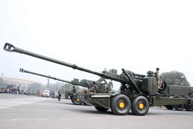 Dhanush howitzers