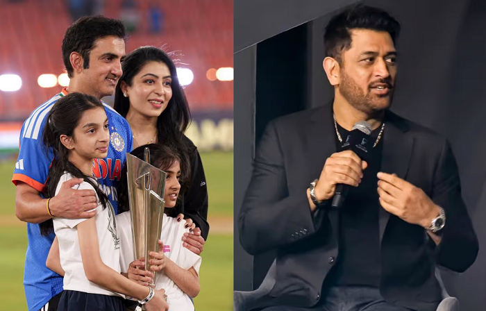 Dhoni Post For Gambhir - Team India