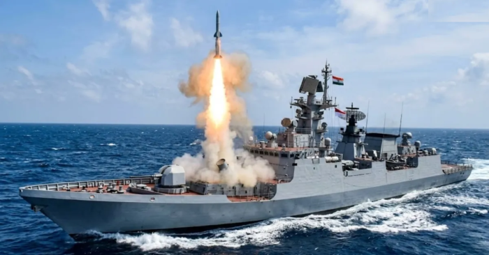 Russian vertical launch Shtil-1 missile