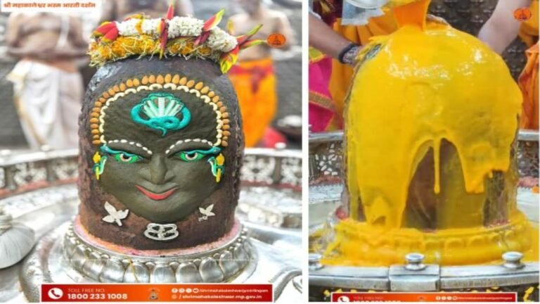 MP News: Divine mango abhishek at Mahakaleshwar Dham on Akshaya Tritiya, supernatural form seen in Bhasma Aarti