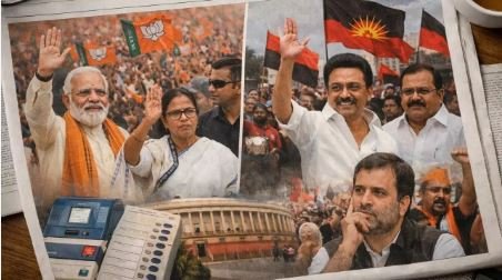 Bengal Election campaigning first phase in Tamil Nadu will come to a halt today, voting on April 23.