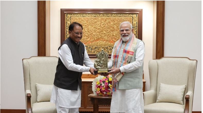 CM Sai Told PM Modi Roadmap Of Bastar 2.0