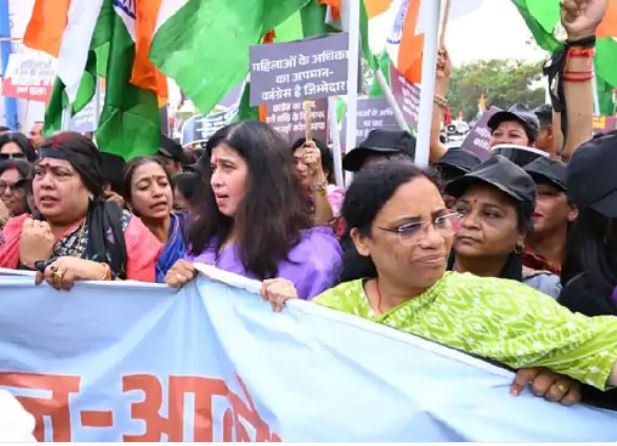 Chhattisgarh, BJP Mahila Sammelan, Protest Against Women Reservation Bill