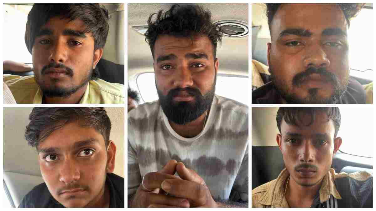 MP Crime: Major attack on drug abuse, Jaipur gang busted, 5 smugglers arrested with 35 grams of smack