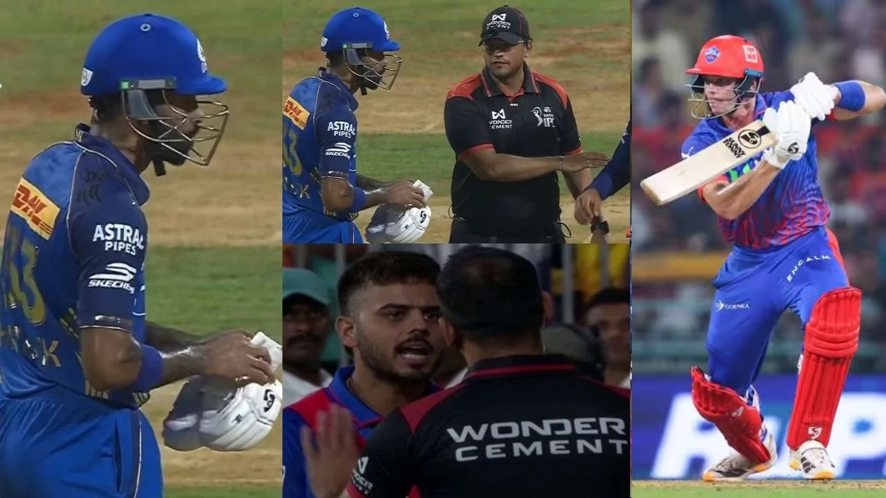 Hardik Pandya Gloves Controversy