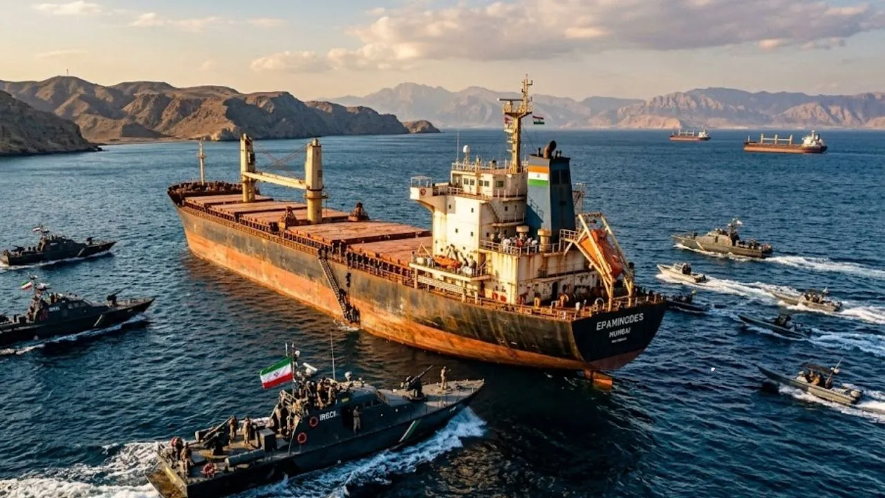 Strait of Hormuz: होर्मुज जलडमरूमध्य में तनाव, भारत जा रहे जहाज समेत दो को ईरान ने बनाया बंधक, गोलीबारी से एक जहाज क्षतिग्रस्त