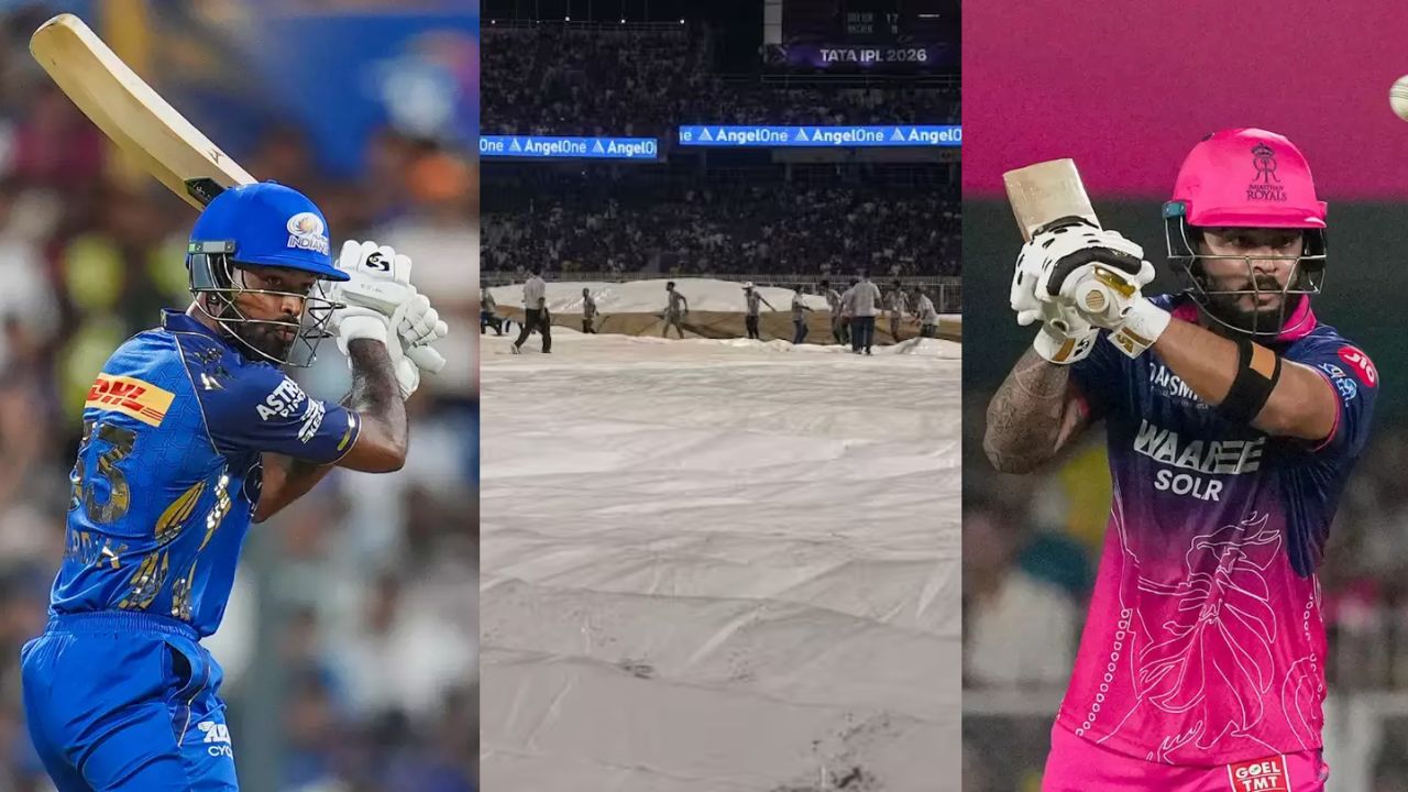 RR vs MI IPL 2026: मुंबई ने जीता टॉस, राजस्थान रॉयल्स पहले बैटिंग करेगी, बारिश के कारण 11-11 ओवर का होगा मुकाबला