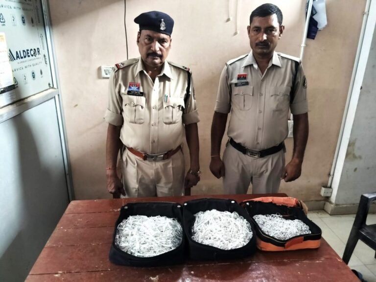 CG News: 600 silver anklets recovered from a passenger bus, interrogation of the youth continues.