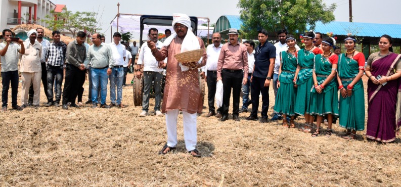indira-gandhi-agricultural-university-akhti-tihar-agriculture-minister-netam
