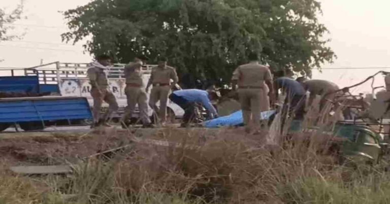 UP Accident: Automobile wrecked after collision with truck, 3 dead, 3 critical