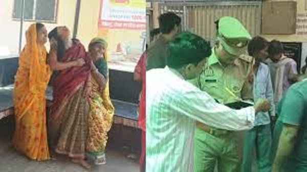 UP Accident: Brother-sister and brother-in-law riding a bike died after being hit by a speeding pickup.
