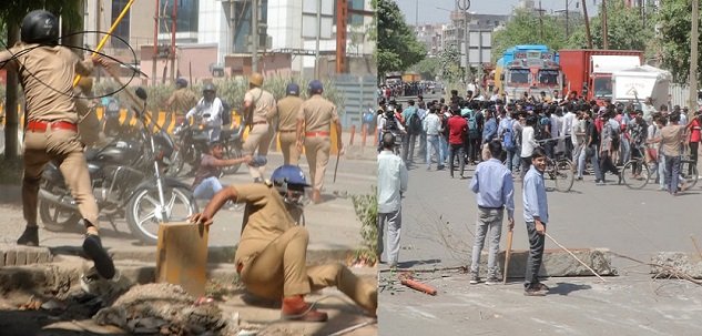 Noida Protest