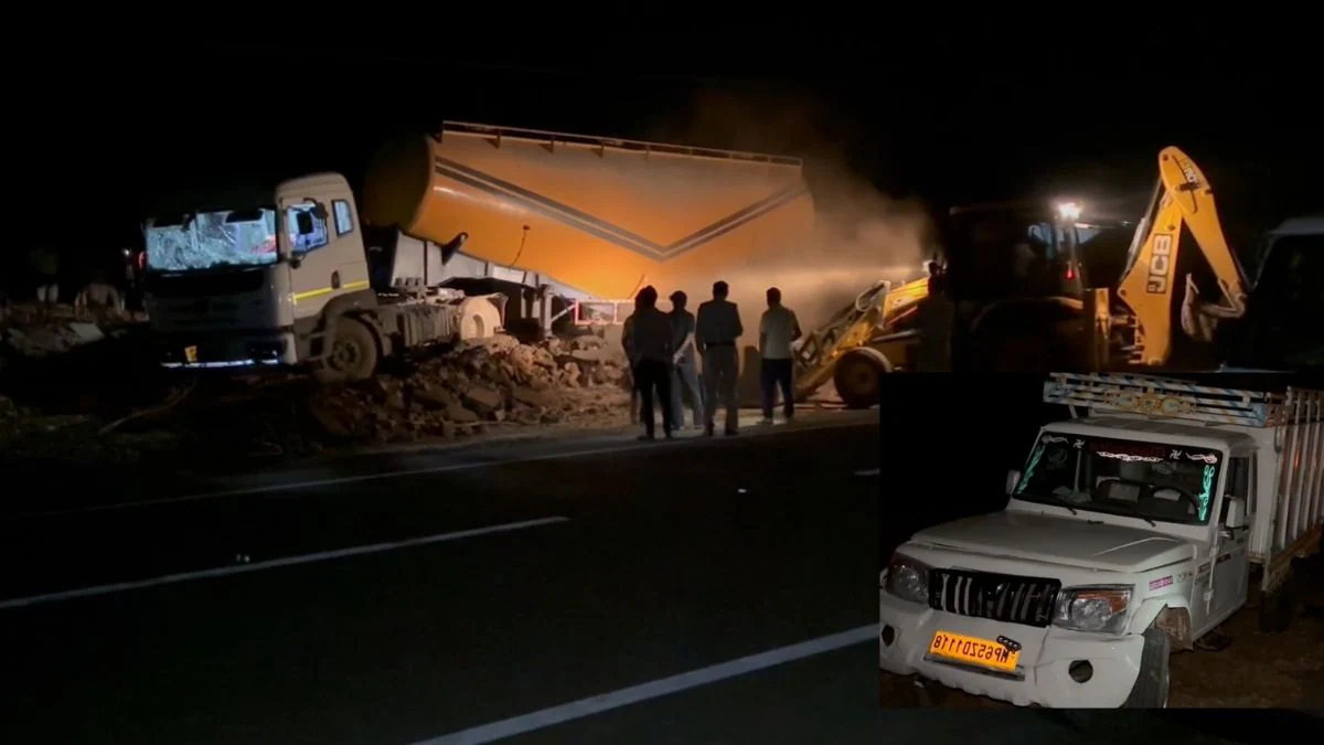 MP Accident : जबलपुर-अमरकंटक नेशनल हाईवे पर भीषण सड़क हादसा : ट्रक-पिकअप की जोरदार टक्कर, 5 लोगों की मौत; एक घायल